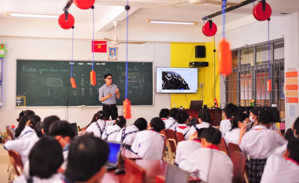 Học sinh mất gốc tiếng Anh — trước